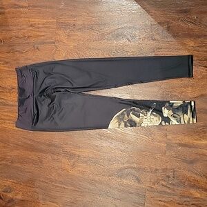 Vincent Van Gogh Smoking Skull Leggings